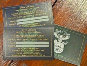 Eagle And Bear Referral Cards